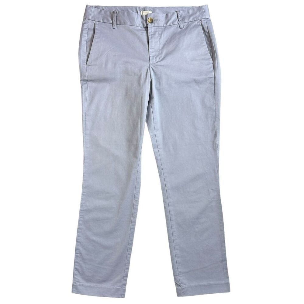 J. Crew Straight Leg Pants in Light Blue